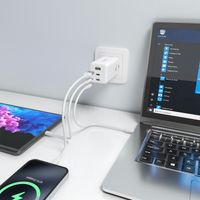 Miniatura 7 de CARGADOR GAN AISENS 100W 2XUSB-C PD3.0 QC4.0 QC5.0 1XUSB-A QC3.0