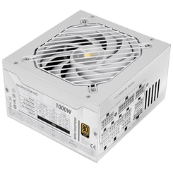 Fuente Alimentación 1000W MARS GAMING  MPB1000PSIW 80 PLUS Gold Fully-Modular Blanco