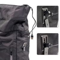 Miniatura 8 de MOCHILA EWENT EW2536 17.3" TRENDY ROLL UNISEX IMPERMEABLE NEGRO