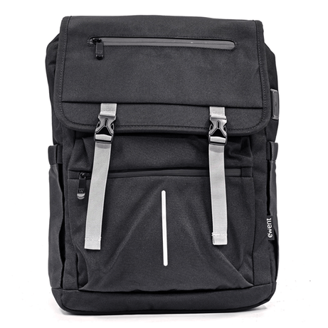 MOCHILA EWENT EW2537 16.1" VINTAGE UNISEX IMPERMEABLE NEGRO - Imagen 1 de 12 MOCHILA EWENT EW2537 16.1" VINTAGE UNISEX IMPERMEABLE NEGRO - Imagen 1 de 12