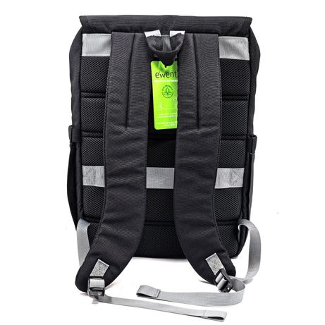 MOCHILA EWENT EW2537 16.1" VINTAGE UNISEX IMPERMEABLE NEGRO - Imagen 4 de 12 MOCHILA EWENT EW2537 16.1" VINTAGE UNISEX IMPERMEABLE NEGRO - Imagen 4 de 12