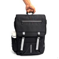 Miniatura 12 de MOCHILA EWENT EW2537 16.1" VINTAGE UNISEX IMPERMEABLE NEGRO