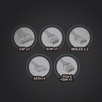 Miniatura 6 de Fuente Alimentación 650W MARS GAMING  MPIII650, Fuente Alimentación PC ATX 650W, 5 Años de Garantía, 85% Eficiencia, Sistema Digital APFC, Ventilador