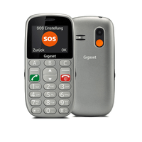 Miniatura 1 de TELEFONO MOVIL LIBRE SENIOR GIGASET GL390  2.2"  /BOTON SOS / 32MB/ DUAL SIM /GRIS
