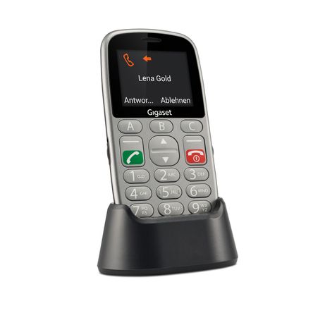 TELEFONO MOVIL LIBRE SENIOR GIGASET GL390 2.2" /BOTON SOS / 32MB/ DUAL SIM /GRIS - Imagen 3 de 12 TELEFONO MOVIL LIBRE SENIOR GIGASET GL390 2.2" /BOTON SOS / 32MB/ DUAL SIM /GRIS - Imagen 3 de 12