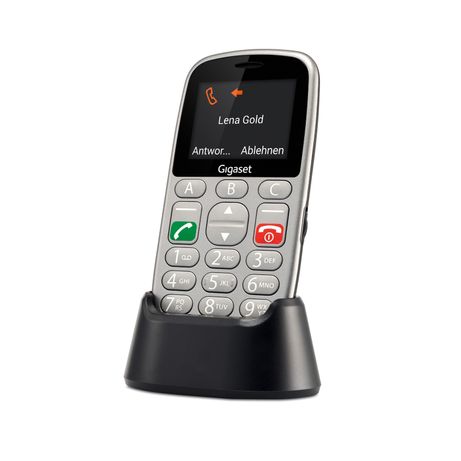 TELEFONO MOVIL LIBRE SENIOR GIGASET GL390 2.2" /BOTON SOS / 32MB/ DUAL SIM /GRIS - Imagen 7 de 12 TELEFONO MOVIL LIBRE SENIOR GIGASET GL390 2.2" /BOTON SOS / 32MB/ DUAL SIM /GRIS - Imagen 7 de 12