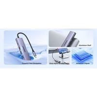 Miniatura 9 de UGREEN HUB UGREEN 5 EN 1  USB - C A  HDMI CON 3 PUERTOS USB 3,0 A+PD  100W