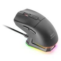 Miniatura 4 de MOUSE MARS GAMING WIRELESS Y BLUETOOTH MMT3 RGB BASE DE RECARGA MAGNETICA 14400 DPI COLOR NEGRO