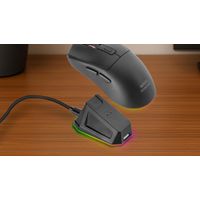 Miniatura 5 de MOUSE MARS GAMING WIRELESS Y BLUETOOTH MMT3 RGB BASE DE RECARGA MAGNETICA 14400 DPI COLOR NEGRO