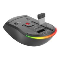 Miniatura 8 de MOUSE MARS GAMING WIRELESS Y BLUETOOTH MMT3 RGB BASE DE RECARGA MAGNETICA 14400 DPI COLOR NEGRO