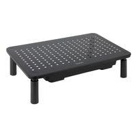 Miniatura 2 de Tooq TQMR087 Soporte elevador monitores con cajón