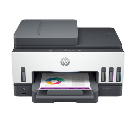 HP Smart Tank Multifunción A4Wifi Thermal Inkjet Dúplex Smart Tank 7605 Inalámbrico All-in-One Color Impresora, Impresión a doble cara; Copiadora y es - Imagen 2 de 10 HP Smart Tank Multifunción A4Wifi Thermal Inkjet Dúplex Smart Tank 7605 Inalámbrico All-in-One Color Impresora, Impresión a doble cara; Copiadora y es - Imagen 2 de 10