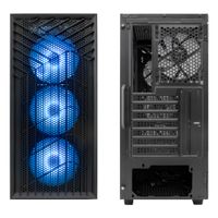 Miniatura 4 de CAJA SEMITORRE/ATX COOLBOX GA300 GRIDLINE S/FUENTE USB3.0 NEGRA A-RGB C/VENTANA