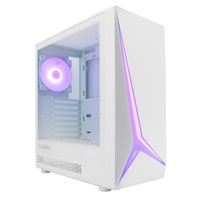 Miniatura 3 de CAJA SEMITORRE/ATX COOLBOX GM450 STARLIGHT S/FUENTE USB3.0 BLANCA A-RGB C/VENTANA