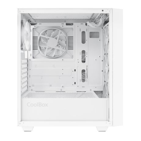 Coolbox Caja Gaming ATX GA300 GRIDLINE White - Imagen 4 de 7 Coolbox Caja Gaming ATX GA300 GRIDLINE White - Imagen 4 de 7