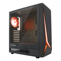 Miniatura 3 de CAJA SEMITORRE/ATX COOLBOX GM450 STARLIGHT S/FUENTE USB3.0 NEGRA A-RGB C/VENTANA