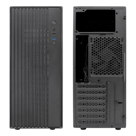 COOLBOX CAJA ATX A850 USB-C 3.2 GEN1 SIN FTE + 1 VENTILADOR 120MM Negro - Imagen 5 de 6 COOLBOX CAJA ATX A850 USB-C 3.2 GEN1 SIN FTE + 1 VENTILADOR 120MM Negro - Imagen 5 de 6