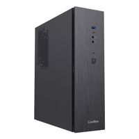 Miniatura 2 de COOLBOX  CAJA MATX SLIM T370 USB-C 3.2 GEN1 FTE.500GRT 500W  Negro Incluye Fuente
