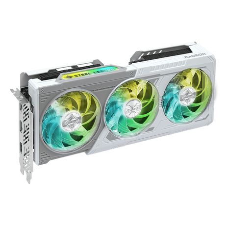 ASRock Radeon RX 9060 XT 16GB Steel Legend - Imagen 4 de 7 ASRock Radeon RX 9060 XT 16GB Steel Legend - Imagen 4 de 7