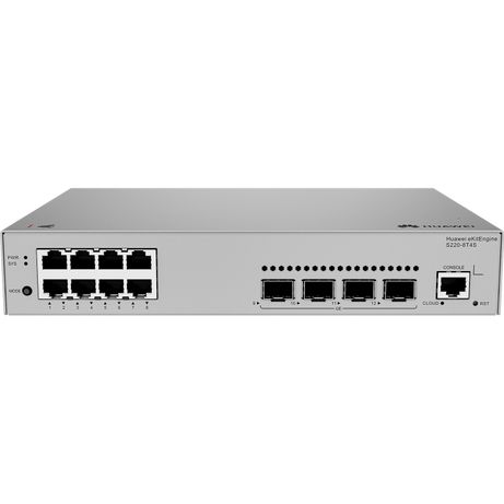 HUAWEI S220 8T4S S220 8T4S S220 8T4S 8 10 100 1000BASE T PORTS,4 GE SFP PORTS, AC POWER - Imagen 2 de 6 HUAWEI S220 8T4S S220 8T4S S220 8T4S 8 10 100 1000BASE T PORTS,4 GE SFP PORTS, AC POWER - Imagen 2 de 6