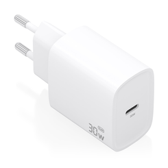CARGADOR AISENS GAN 30W 1XUSB-C PD3.0 BLANCO
