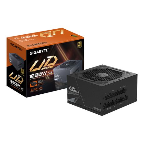 Fuente Alimentación 1000W GIGABYTE UD1000GM PG5 V2 Fuente de Alimentación – PCIe Gen 5.1, 80 PLUS Gold, Diseño completamente modular, Ventilador de 1 - Imagen 2 de 8 Fuente Alimentación 1000W GIGABYTE UD1000GM PG5 V2 Fuente de Alimentación – PCIe Gen 5.1, 80 PLUS Gold, Diseño completamente modular, Ventilador de 1 - Imagen 2 de 8