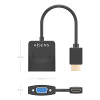 Miniatura 5 de CONVERSOR AISENS HDMI MACHO SVGA HEMBRA
