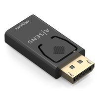 Miniatura 1 de CONVERSOR AISENS DISPLAYPORT A HDMI 4K30HZ DP/M-HDMI/H NEGRO