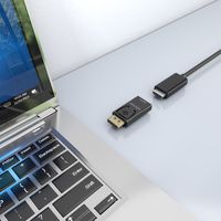 Miniatura 6 de CONVERSOR AISENS DISPLAYPORT A HDMI 4K30HZ DP/M-HDMI/H NEGRO
