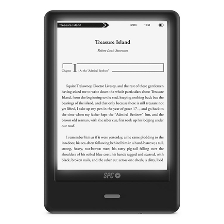 SPC eBook Dickens Light 2 Pro 6 8GB USB-C Negro - Imagen 1 de 4 SPC eBook Dickens Light 2 Pro 6 8GB USB-C Negro - Imagen 1 de 4