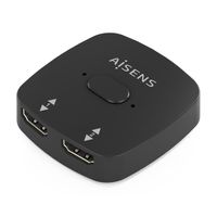 Miniatura 4 de CONMUTADOR HDMI AISENS SWITCH 4K60HZ 2X1 NEGRO