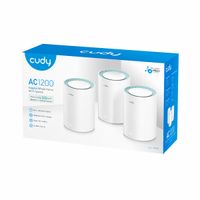 Miniatura 5 de Cudy M1300 Pack de 3 Sistemas WiFi Mesh AC1200 Dual Band