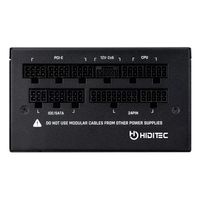 Miniatura 5 de Fuente Alimentación 850W HIDITEC  GDX850 v3 80PLUS GOLD ATX 3.1 PCIe 5.1 80 PLUS Gold Fully-Modular Negro