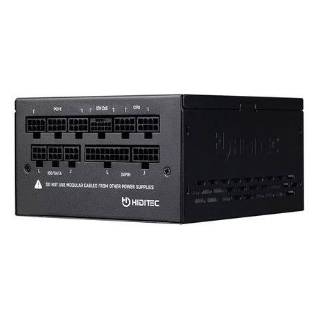 Fuente Alimentación 850W HIDITEC GDX850 v3 80PLUS GOLD ATX 3.1 PCIe 5.1 80 PLUS Gold Fully-Modular Negro - Imagen 6 de 6 Fuente Alimentación 850W HIDITEC GDX850 v3 80PLUS GOLD ATX 3.1 PCIe 5.1 80 PLUS Gold Fully-Modular Negro - Imagen 6 de 6