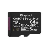 Miniatura 1 de 64GB micSDXC Canvas Select Plus Gen3 100R A1 Single Pack w/o ADP