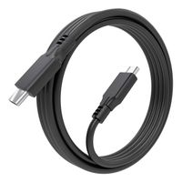 Miniatura 5 de AISENS Cable USB 3 2 Gen2x2 20Gbps 8K 30Hz 5A 100W E Marker  Tipo USB C M USB C M  Negro  3 0m