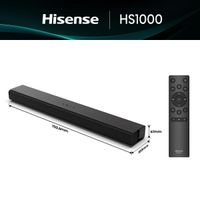 Miniatura 3 de BARRA DE SONIDO HISENSE HS1000 HDMI BLUETOOTH 20W