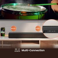Miniatura 10 de BARRA DE SONIDO HISENSE HS1000 HDMI BLUETOOTH 20W