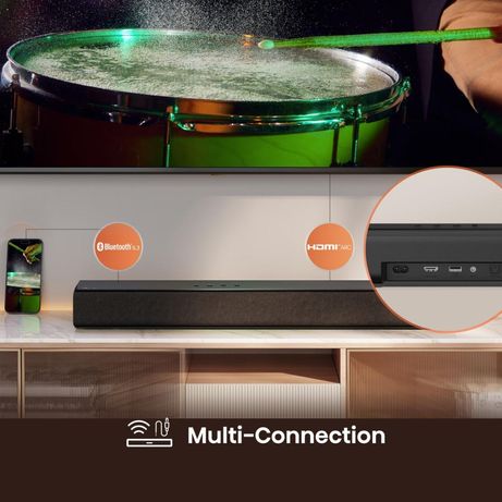 BARRA DE SONIDO HISENSE HS1000 HDMI BLUETOOTH 20W - Imagen 10 de 12 BARRA DE SONIDO HISENSE HS1000 HDMI BLUETOOTH 20W - Imagen 10 de 12