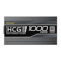 Miniatura 7 de Fuente Alimentación 1000W ANTEC HIGH CURRENT GAMER HCG1000 PRO Platinum ATX 3.1 80 PLUS Platinum Fully-Modular Negro