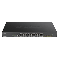 Miniatura 1 de D-Link DGS-1250-28XMP/E Switch 24xGb PoE 4x10Gb