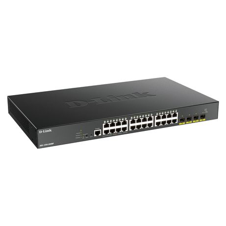 D-Link DGS-1250-28XMP/E Switch 24xGb PoE 4x10Gb - Imagen 3 de 4 D-Link DGS-1250-28XMP/E Switch 24xGb PoE 4x10Gb - Imagen 3 de 4