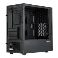 Miniatura 4 de UNYKA  Caja Micro ATX AERO C25  Negro Incluye Fuente