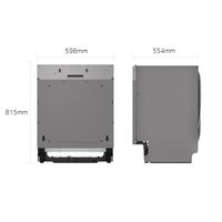 Miniatura 10 de LAVAVAJILLAS INTEGRABLE LG DB365TXS B 14 CUBIERTOS