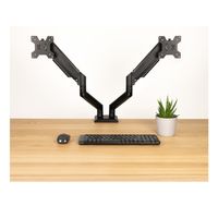 Miniatura 5 de Tooq Soporte mesa DB1434TNR-B 2 brazos 13-34