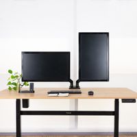 Miniatura 7 de Tooq Soporte mesa DB1434TNR-B 2 brazos 13-34