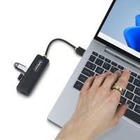Miniatura 10 de Hub USB-A de 4 Puertos - Ladr n USB - Alimentado por el Bus