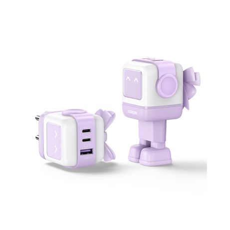 UGREEN USB-A+2 USB-C 65W UNO ROBOT GAN TECH FAST CHARGER - Imagen 19 de 19 UGREEN USB-A+2 USB-C 65W UNO ROBOT GAN TECH FAST CHARGER - Imagen 19 de 19