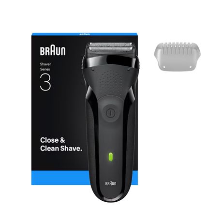 AFEITADORA BRAUN 300S BLK SERIES 3 BOX EURO RECARGABLE 2 CABEZALES - Imagen 3 de 3 AFEITADORA BRAUN 300S BLK SERIES 3 BOX EURO RECARGABLE 2 CABEZALES - Imagen 3 de 3