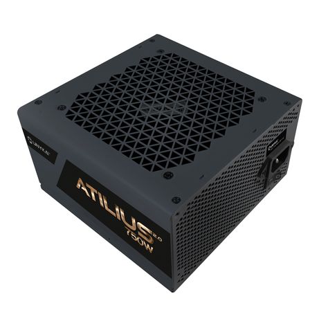Fuente Alimentación 750W UNYKA ATX Atilius 2.0 Black 750W 80+ Bronze 80 PLUS Bronze Non-Modular Negro - Imagen 2 de 4 Fuente Alimentación 750W UNYKA ATX Atilius 2.0 Black 750W 80+ Bronze 80 PLUS Bronze Non-Modular Negro - Imagen 2 de 4